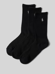 Socken mit Logo-Stitching im 3er-Pack von Polo Ralph Lauren - 9