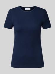 t-shirt o kroju slim fit z elastycznej mieszanki bawełny od MORE & MORE - 15