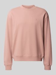 Sweatshirt mit Logo-Stitching Modell 'asher crew' von AllSaints Pink - 3