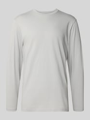 Shirt met lange mouwen en geribde ronde hals van RAGMAN - 27