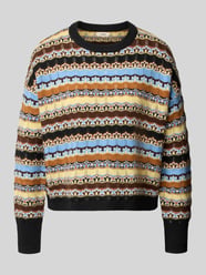 Strickpullover aus Lanawoll-Mix Modell 'PRESTO' von SUNCOO PARIS - 1