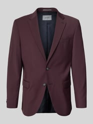 2-Knopf-Sakko mit Reverskragen von Pierre Cardin Bordeaux - 7