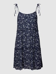 Minikleid mit Paisley-Muster von Jake*s Casual Blau / Türkis - 24