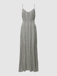 Maxikleid aus Viskosemit Allover-Muster von REVIEW Weiß - 24