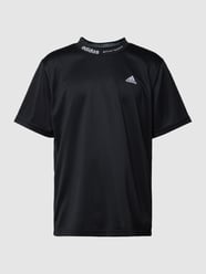 T-Shirt mit Label-Stitching von ADIDAS SPORTSWEAR Schwarz - 14