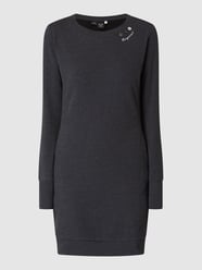 Sweatjurk met sierknopen, model 'Menita' van Ragwear Grijs - 16