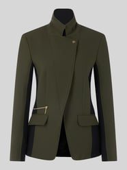 Slim Fit Longblazer mit Zweiwege-Reißverschluss von Marc Cain - 10