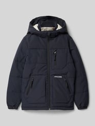 Steppjacke mit Reißverschlusstaschen Modell 'OTTO' von Jack & Jones Blau - 42