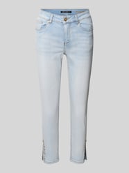 Slim fit jeans met viscose in verkorte pasvorm van Betty Barclay - 1