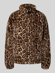 Jacke mit Stehkragen und Leomuster von REVIEW - 47