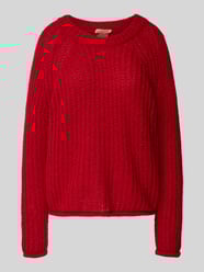 Gebreide pullover met ronde hals en rolzoom van Smith and Soul - 28