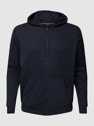 PLUS SIZE Sweatjacke mit Känguru-Tasche von Tommy Hilfiger Big & Tall Blau - 27