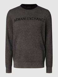 Pullover mit Streifenmuster von ARMANI EXCHANGE Grau - 22