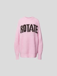 Oversized Pullover in Strick-Optik von ROTATE BIRGER CHRISTENSEN Rosa - 9