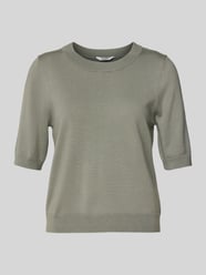 Strickshirt mit Rundhalsausschnitt Modell 'Carla' von mbyM - 1