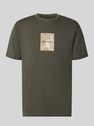 Regular Fit T-Shirt mit Logo-Patch von Armani Exchange - 35
