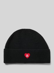 Beanie van scheerwolmix model 'SENTIALY_HAT' van HUGO - 39