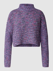 Cropped Strickpullover mit Strukturmuster Modell 'SPRINKLE' von Only Lila - 16