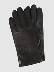 Handschuhe aus Leder von Roeckl Grau / Schwarz - 48