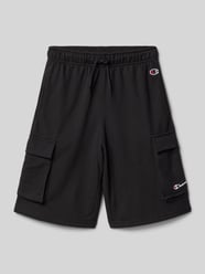 Sweatshorts mit Logo-Stitching von Champion - 37
