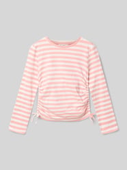 Longsleeve mit Rundhalsausschnitt Modell 'GAT' von MANGO Pink - 4
