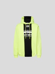 Hoodie im Colour-Blocking-Design von VTMNTS Gelb - 3