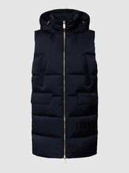 Daunenweste mit Logo-Stitching von Tommy Hilfiger Blau - 10