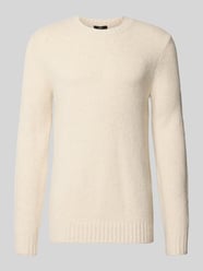 Regular Fit Strickpullover mit Rundhalsausschnitt Modell 'CIZAC' von CINQUE - 31