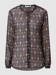 Bluse aus Chiffon  von Oui Blau - 32
