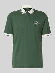 Koszulka polo o kroju regular fit z nadrukiem z logo od EA7 Emporio Armani - 7
