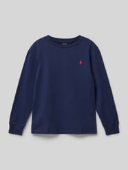 Bluzka z długim rękawem z dekoltem okrągłym od Polo Ralph Lauren Kids - 12