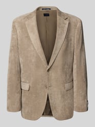 Regular fit colbert met reverskraag en klepzakken van Christian Berg Men Beige - 40