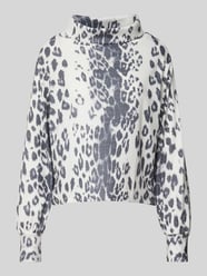 Sweatshirt met col van monari - 7