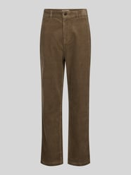 Straight Leg Cordhose mit Gesäßtaschen Modell 'CORDUROY' von Calvin Klein Jeans Braun - 48