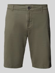 Slim fit korte chino van katoenmix van Tom Tailor - 2
