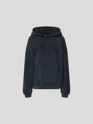 Oversized Hoodie im Destroyed-Look von Anine Bing Schwarz - 3