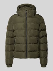 Steppjacke mit Label-Stitching und Kapuze von Superdry - 2
