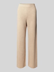 Straight fit gebreide broek met elastische band van Tom Tailor Denim - 48