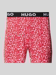 Relaxed Fit Pyjama-Shorts mit elastischem Label-Bund von HUGO - 5