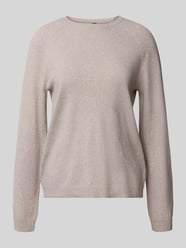 Regular Fit Pullover mit Raglanärmeln Modell 'BREE' von Pieces Beige - 3