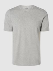 T-shirt ze streczem  od Huber Bodywear Szary - 4