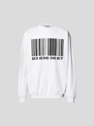 Oversized Sweatshirt mit Motiv-Print von VTMNTS Weiß - 19