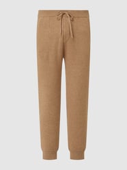 Loose fit gebreide broek met stretch  van Tom Tailor Denim Bruin - 11