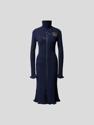 Midikleid mit Reißverschluss von Rabanne Blau - 8