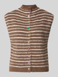 Regular Fit Weste mit Woll-Anteil Modell 'SIRA' von PIECES - 46