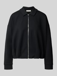 Sweatjack met platte kraag van Christian Berg Woman - 5