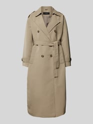 Trenchcoat mit Gürtel und Schulterriegeln von Vero Moda Grün - 11