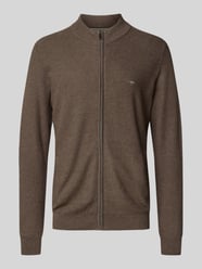 Strickjacke mit Logo-Stitching von Fynch-Hatton - 26