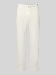 Straight Fit Sweatpants in Musselin-Optik von Lindbergh - 23