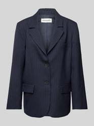 Regular Fit Blazer mit Pattentaschen Modell 'Ryan' von LOLLYS LAUNDRY Blau - 14